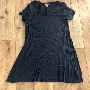 GUC casual black t shirt dress